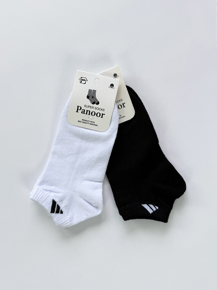 جوراب مچی زنانه نخ پنبه طرح آدیداس Adidas