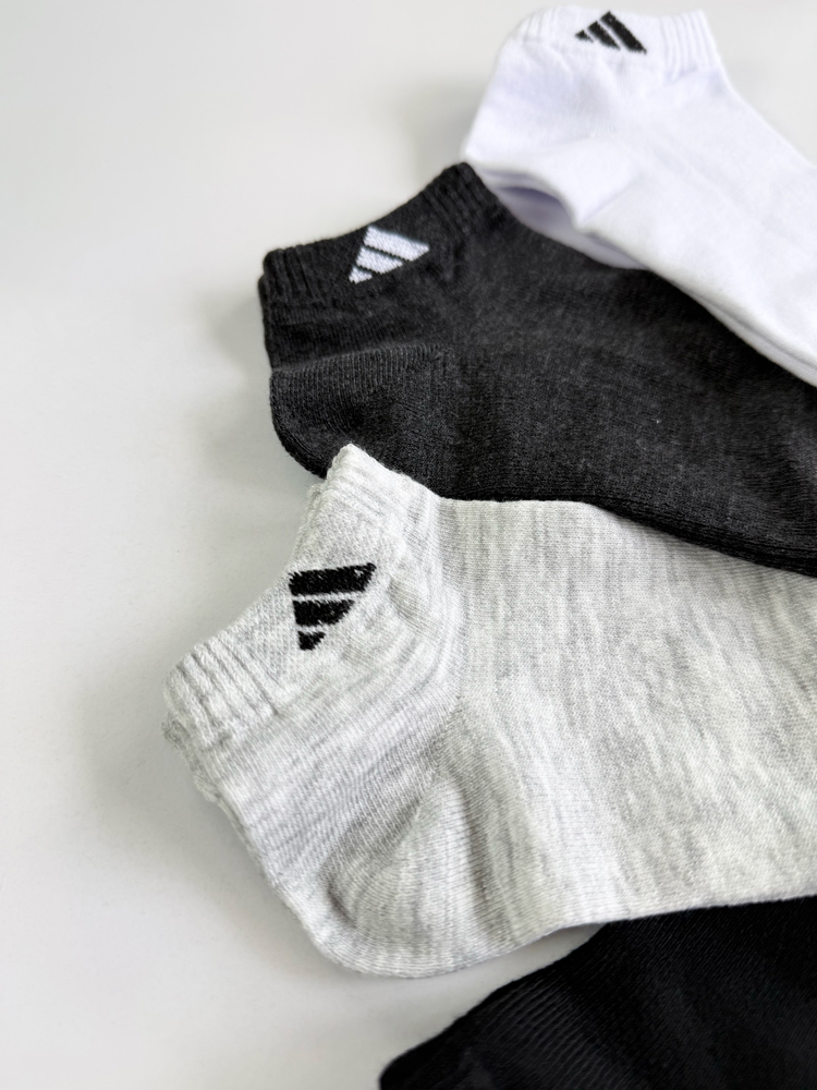 جوراب مچی زنانه نخ پنبه طرح آدیداس Adidas