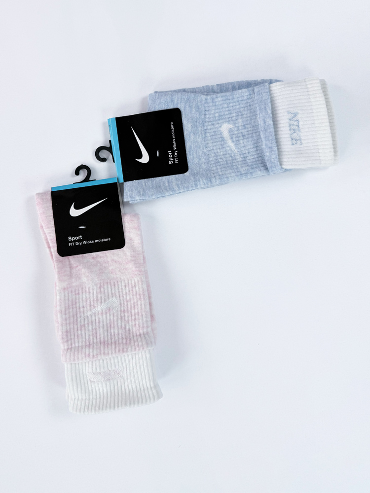 جوراب ساقدار زنانه نخ پنبه دو کش نایکی Nike