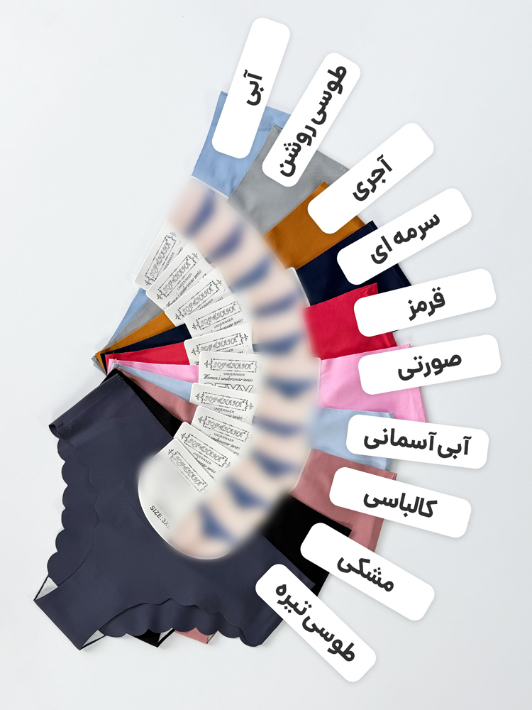 شورت اسلیپ زنانه لیزری پشت ضربدری دالبری