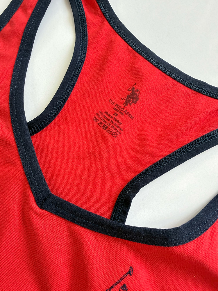 ست نیمتنه بدون کاپ و شورت نیم پا پولو U.S Polo Assn