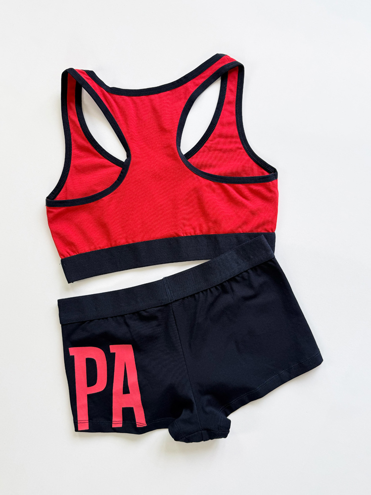 ست نیمتنه بدون کاپ و شورت نیم پا پولو U.S Polo Assn