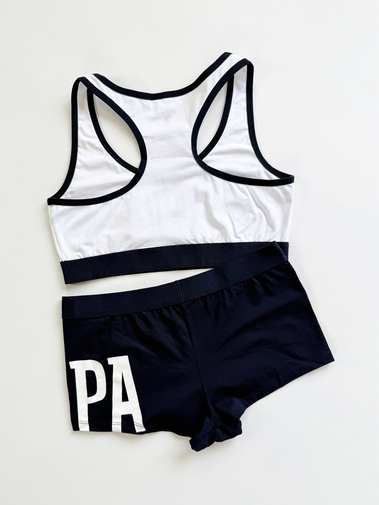 ست نیمتنه بدون کاپ و شورت نیم پا پولو U.S Polo Assn