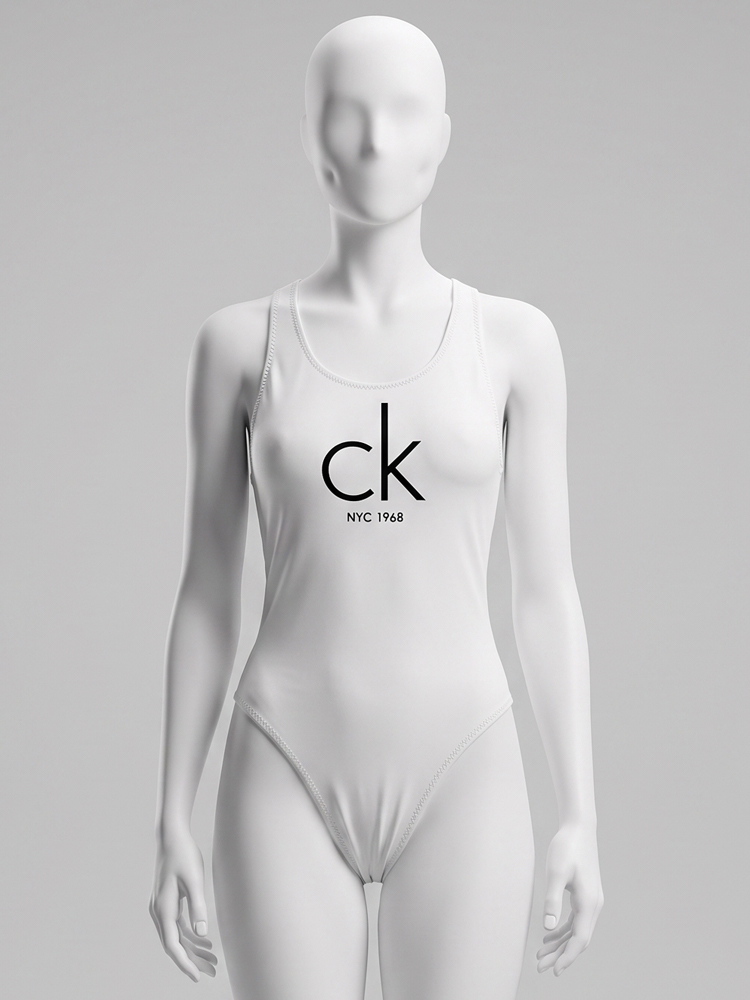 مایو بدون کاپ زنانه کلوین کلاین Calvin Klein فیتن Fitan