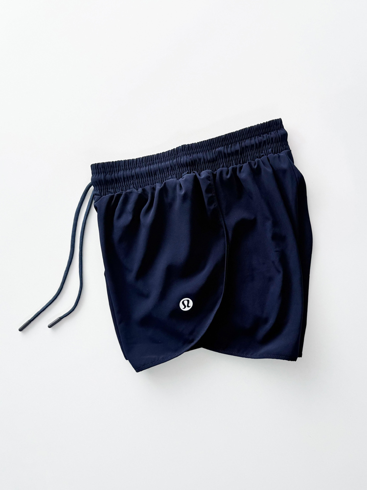 شورتک ورزشی زنانه آیرو کشاله ران دار بغل جیب لولولمن lululemon