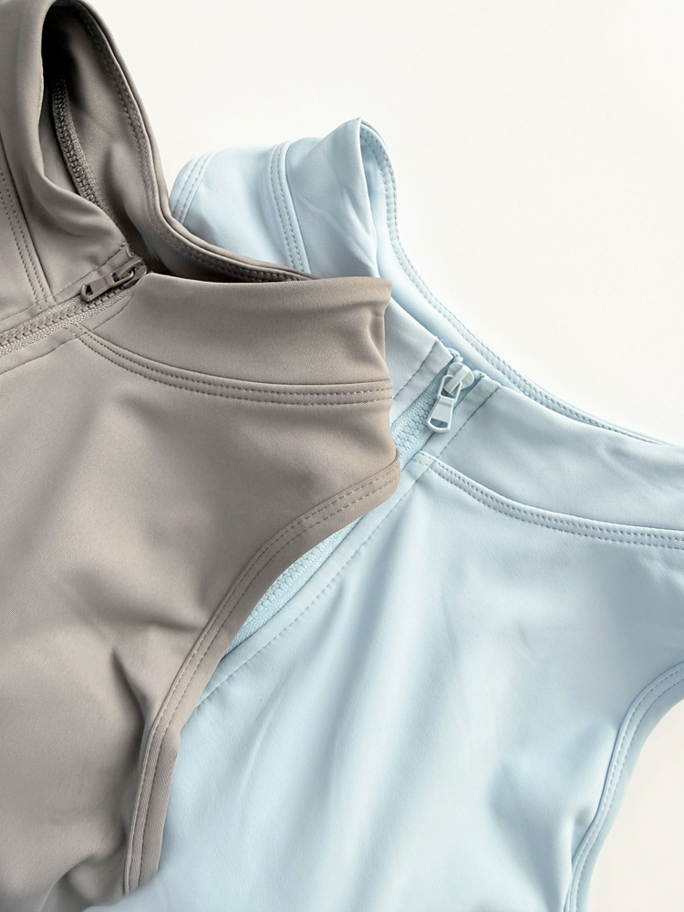 اورال ورزشی فلامنت پشت چروک پشت باز زیپ دار