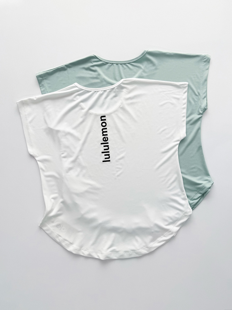 تیشرت ورزشی زنانه فلامنت یقه گرد Lululemon