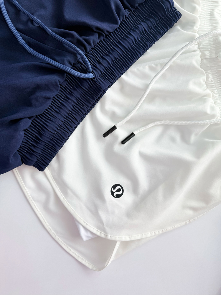 شورتک ورزشی زنانه آیرو کشاله ران دار بغل جیب لولولمن lululemon