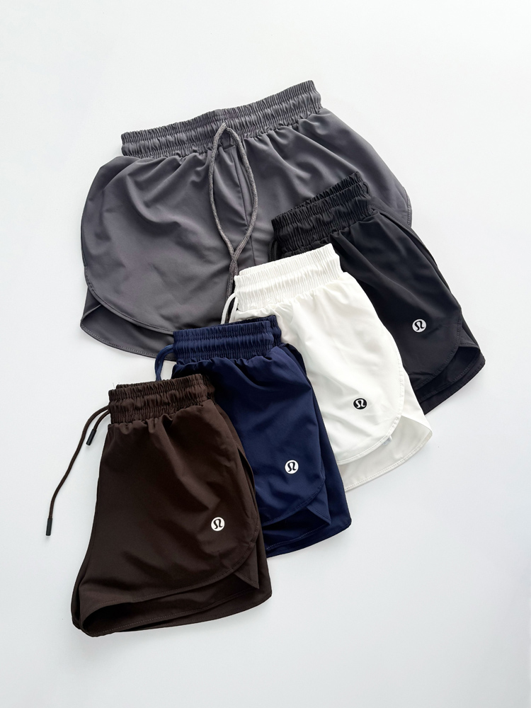 شورتک ورزشی زنانه آیرو کشاله ران دار بغل جیب لولولمن lululemon