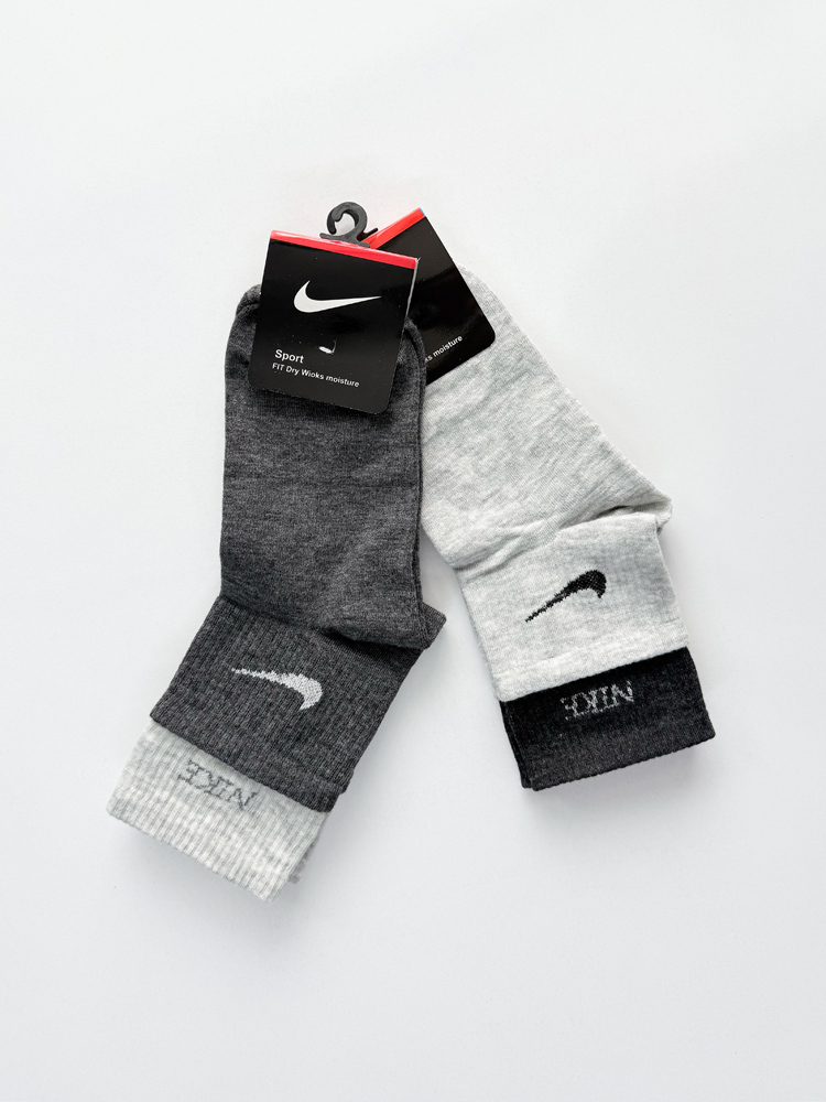 جوراب نیم ساق زنانه نخ پنبه دوکش نایک Nike