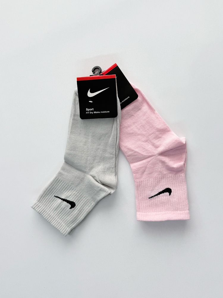 جوراب نیم ساق زنانه نخ پنبه نایکی Nike