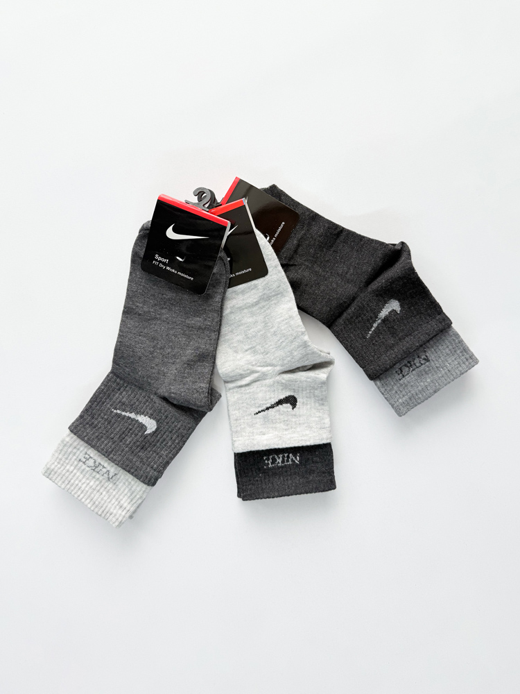 جوراب نیم ساق زنانه نخ پنبه دوکش نایک Nike
